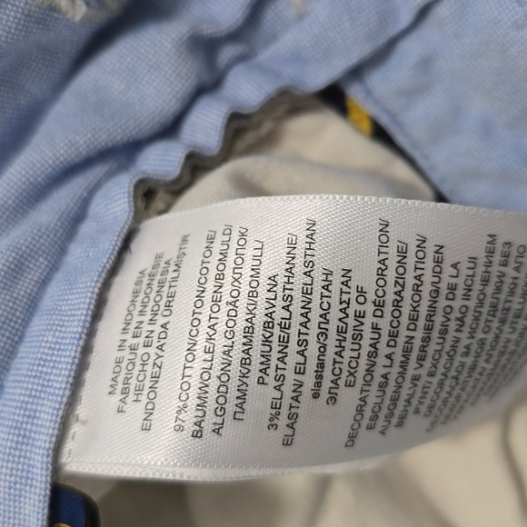 Polo by Ralph Lauren Mens Size 40 Beige Flat Front Shorts - Picture 12 of 13